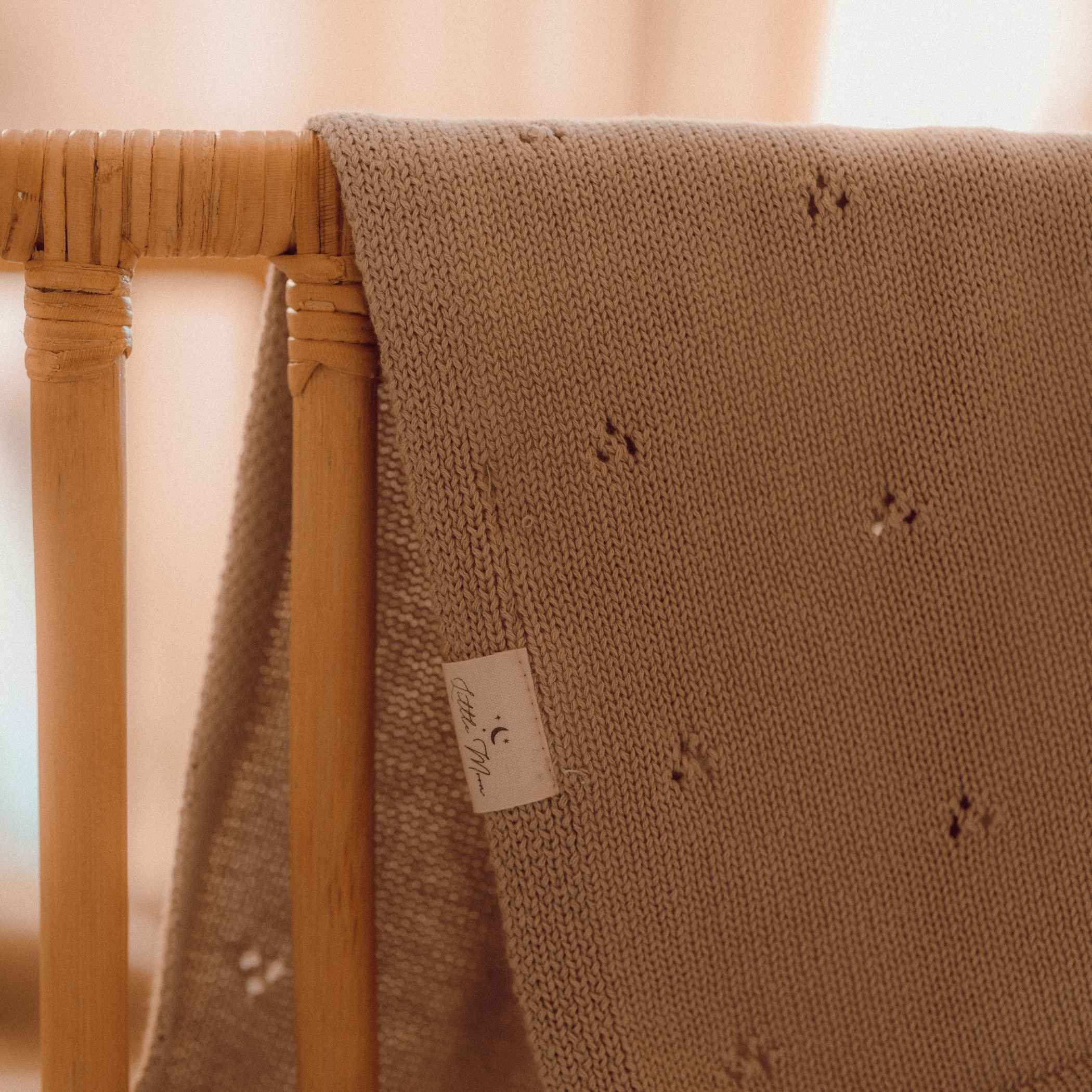 Wiegdeken - Soft Taupe