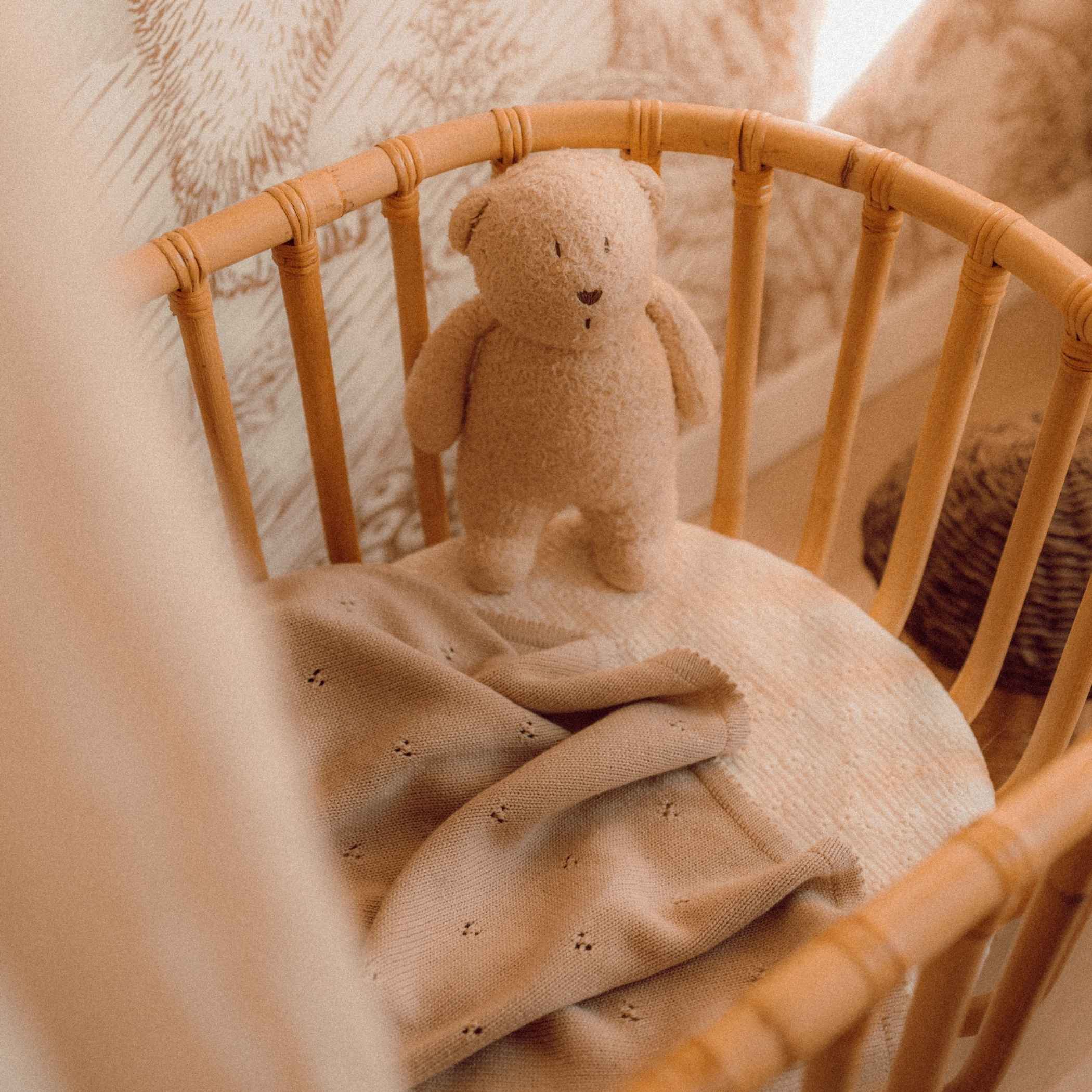 Wiegdeken - Soft Taupe