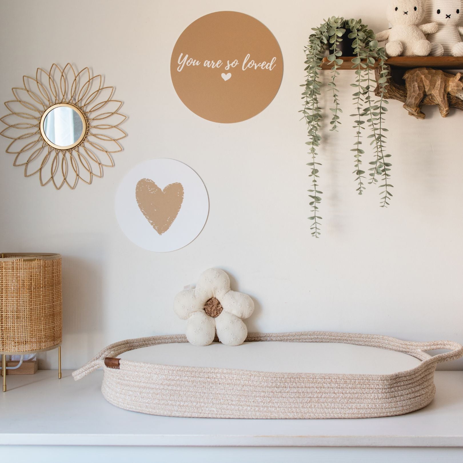 Verschoonmand - Marled Beige