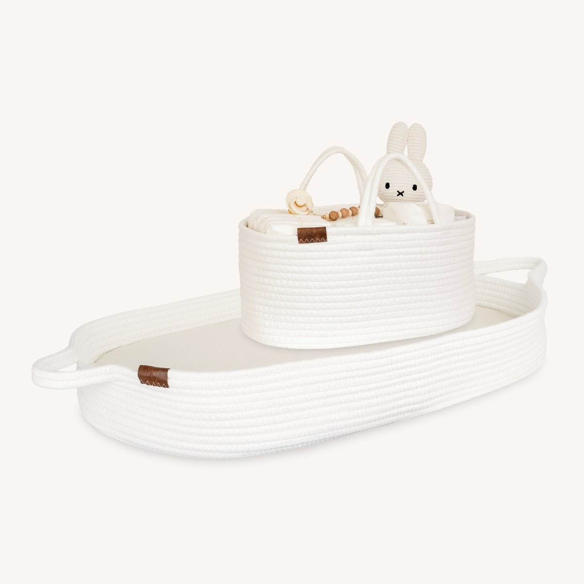 Bundel Verschoonmand & Commodemandje - Simply White