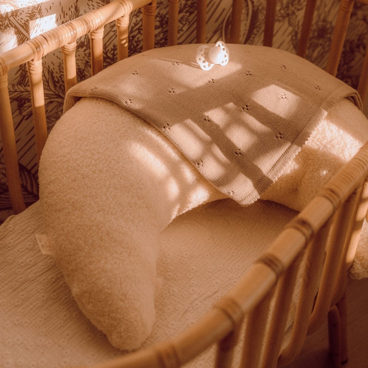 Voedingskussenhoes Bouclé - Vanilla