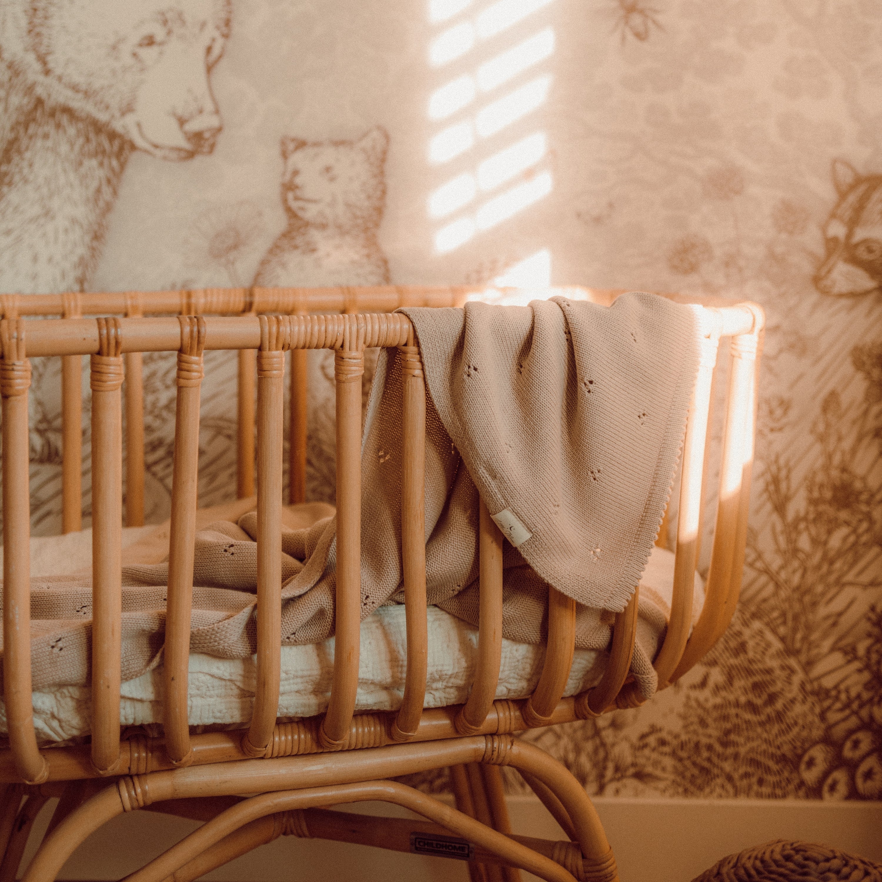 Wiegdeken - Soft Taupe