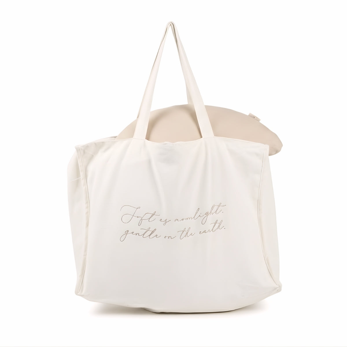 Little Moon Voedingskussen en katoenen tas