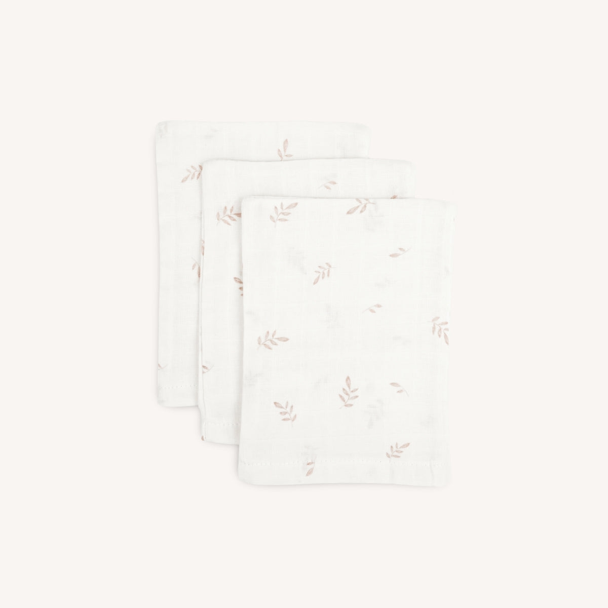 Hydrofiele Washandjes - 3 Pack - Floating Leaf