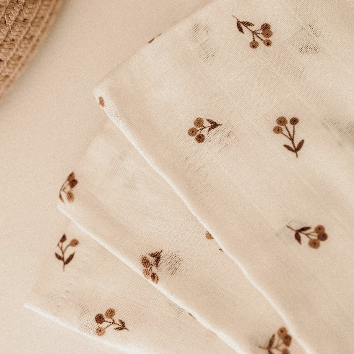 Hydrofiele Washandjes - 3 Pack - Winter Berries