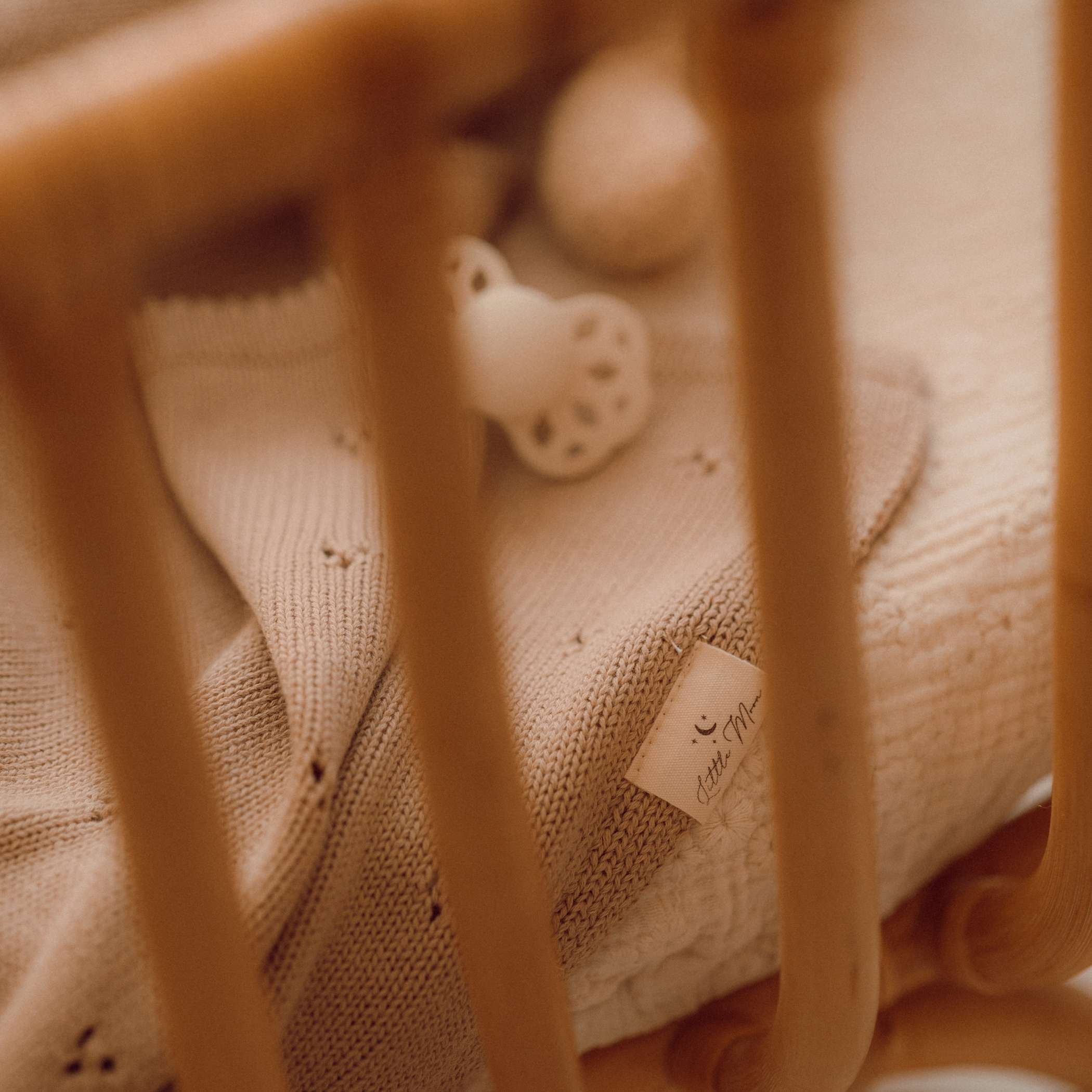 Wiegdeken - Soft Taupe