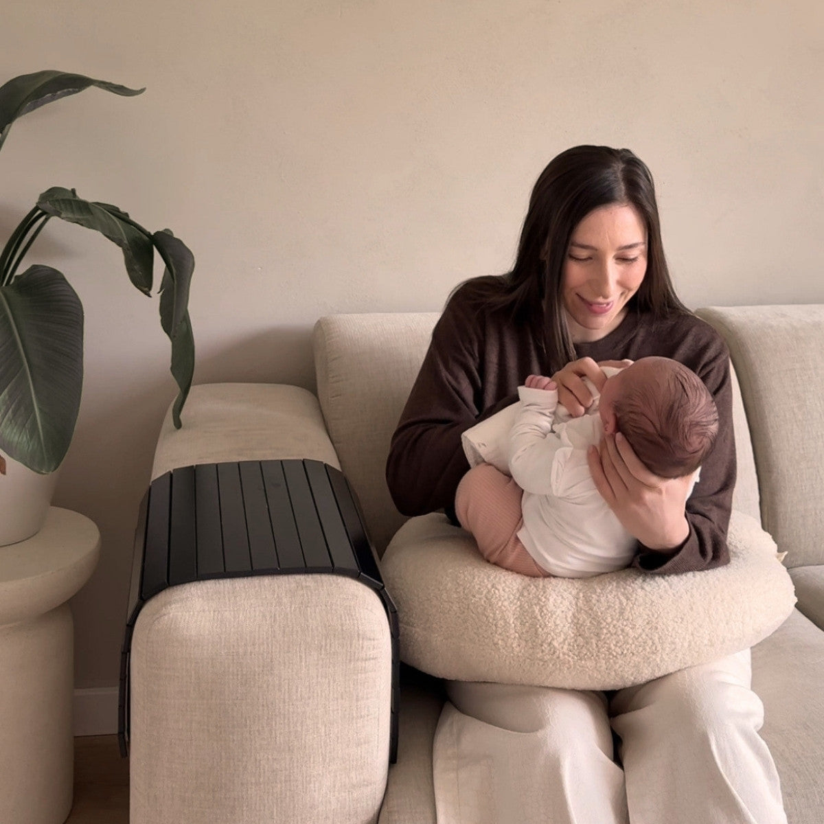 Voedingskussen Set – Nude & Bouclé Vanilla